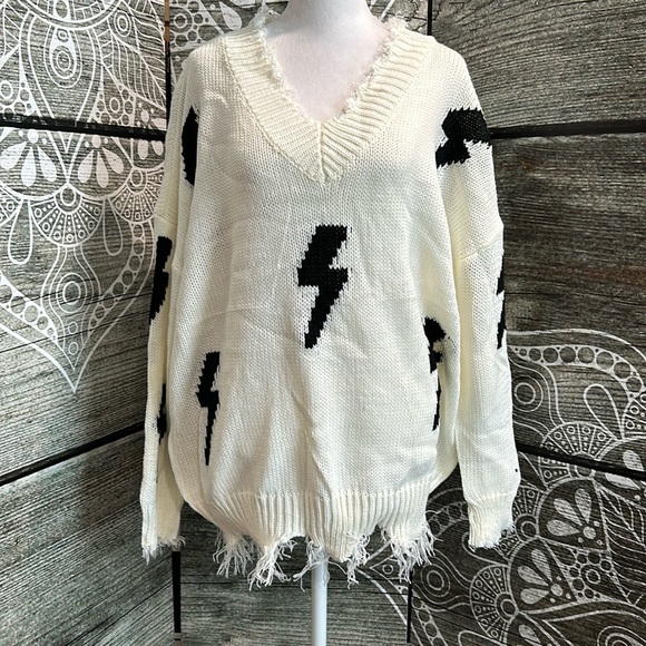 Lighting Bolt Sweater - Picture 1 of 3